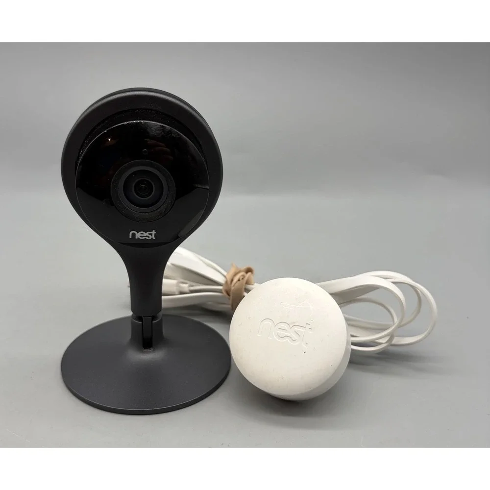 Google Nest Cam (NC1102ES) Indoor Security Camera Black A0005 - Tested